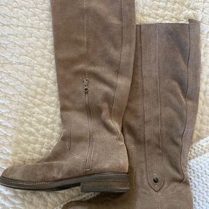 Calvin Klein Tan Suede Boots
